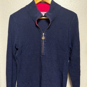 Lilly Pulitzer blue sweater top